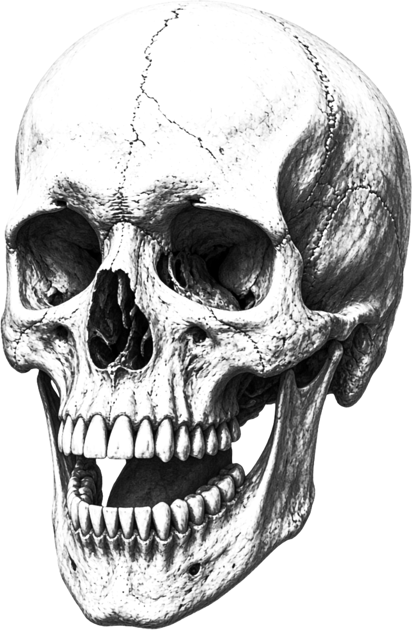 Skull Open Jaw