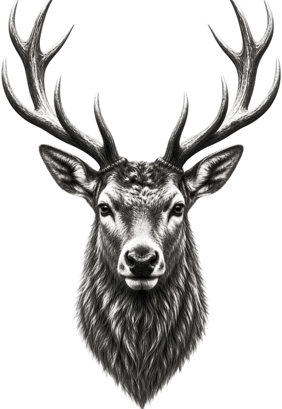 Stag Portrait
